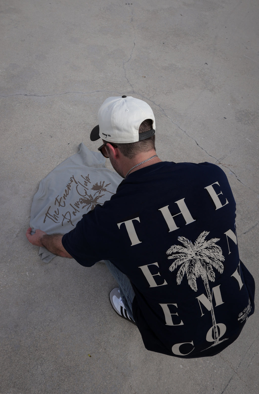 The Enemy Co Navy Blue T-shirt