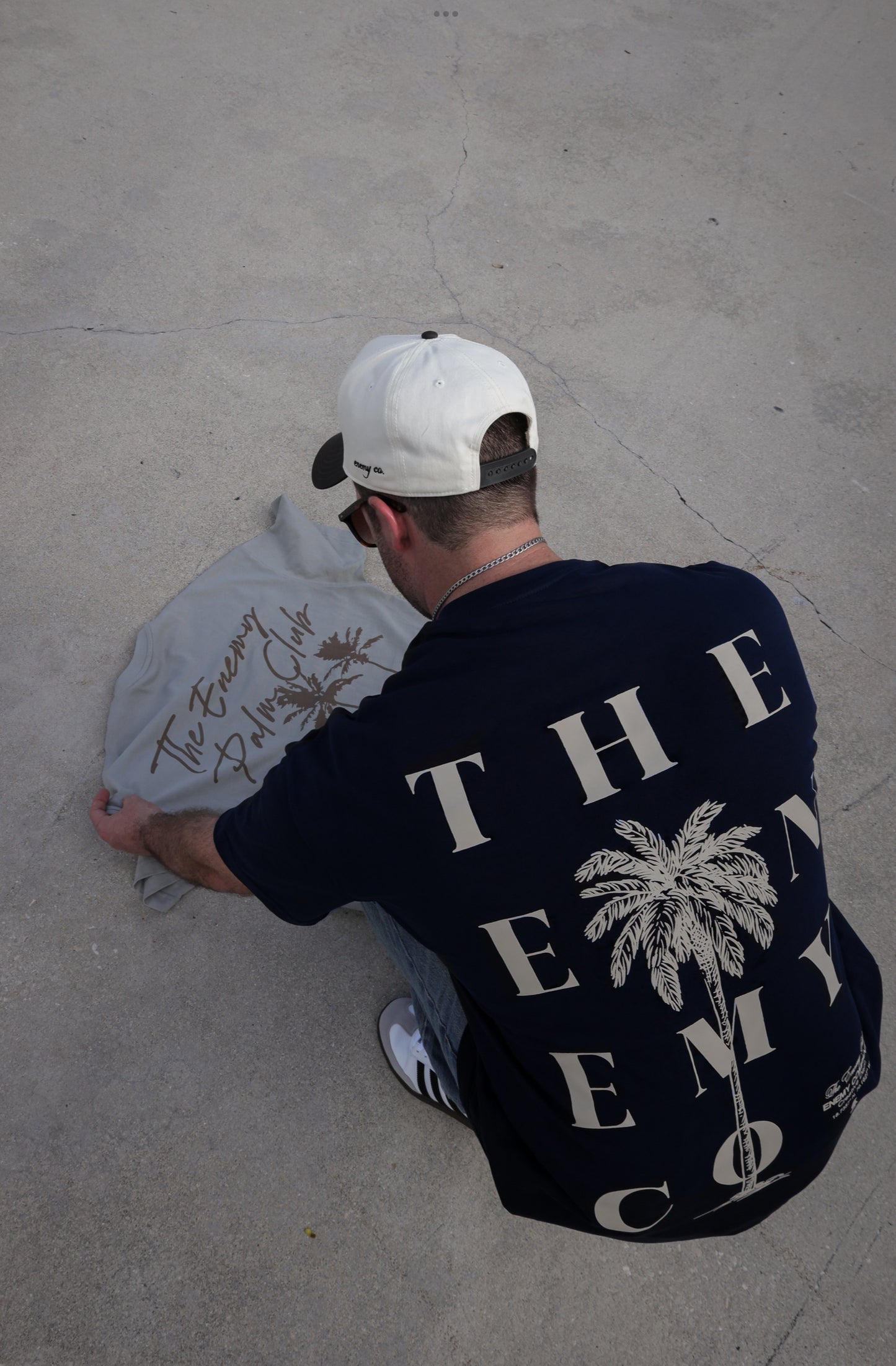 The Enemy Co Navy Blue T-shirt