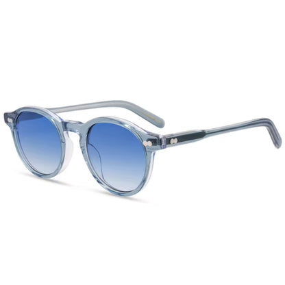 Havana Clear Blue Sunglasses