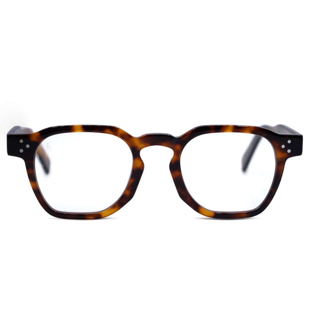 Dots Amber Tortoise Screen Glasses