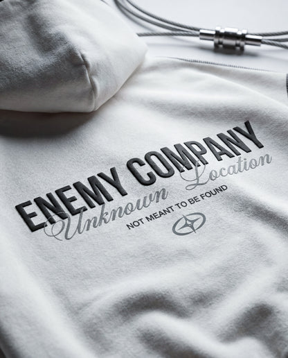 Unknown Location White Hoodie