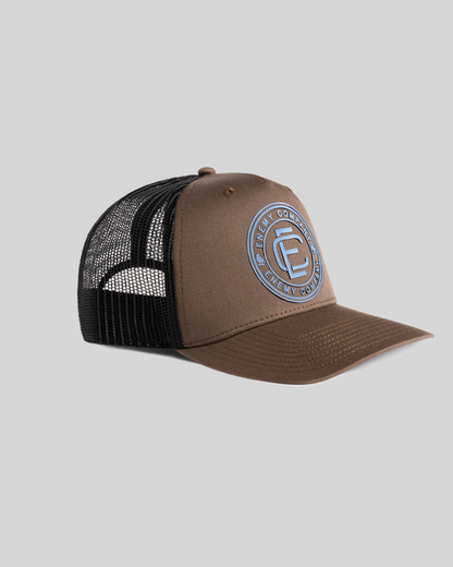 Enemy Company Trucker Brown Cap