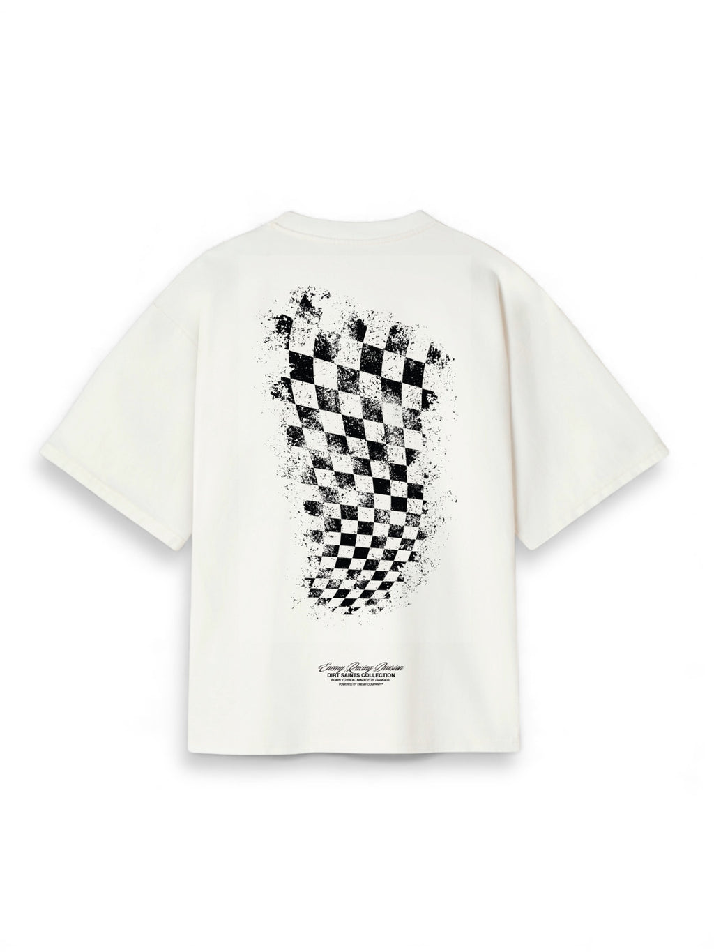 Checkers White Tshirt