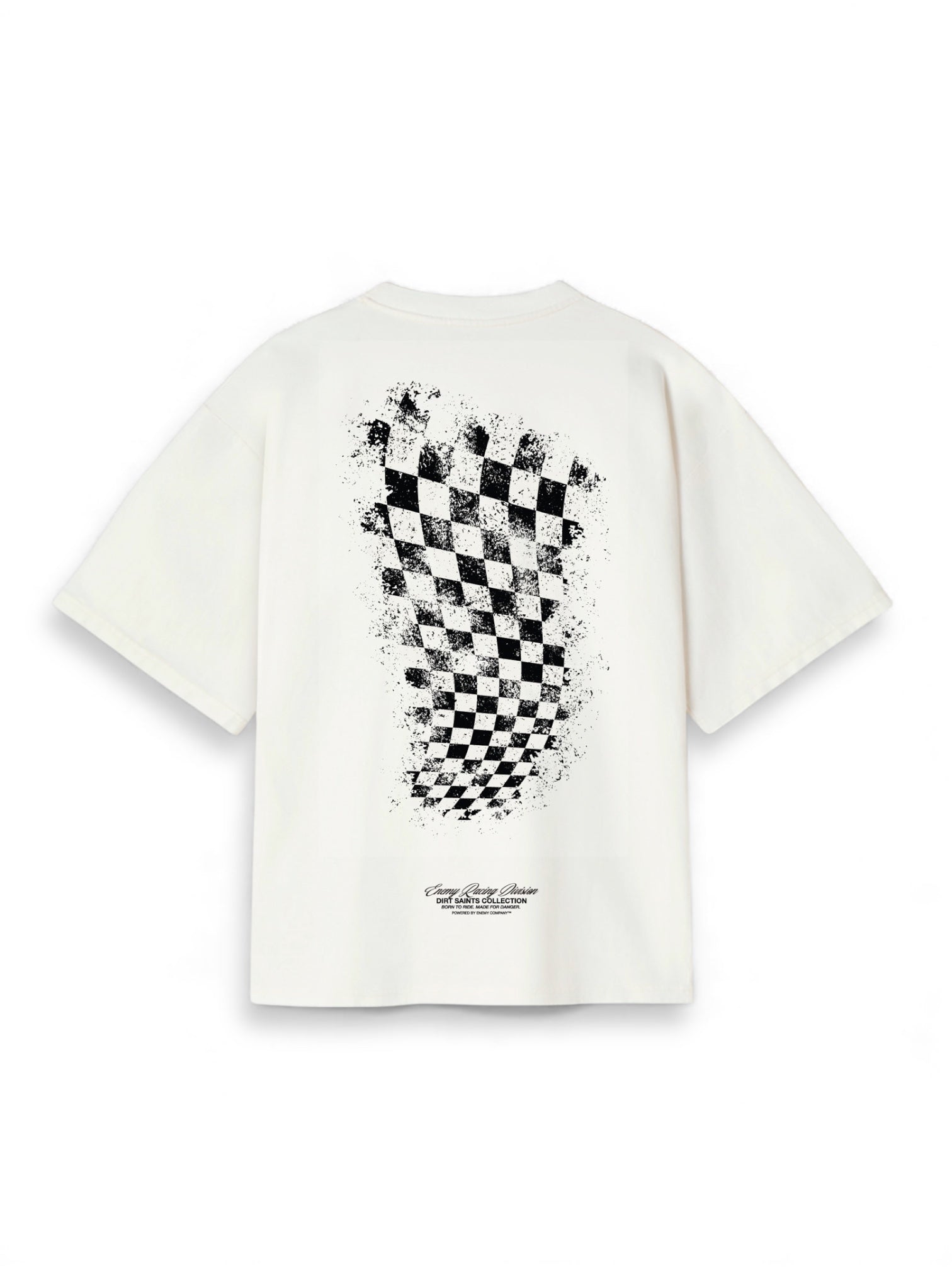 Checkers White Tshirt