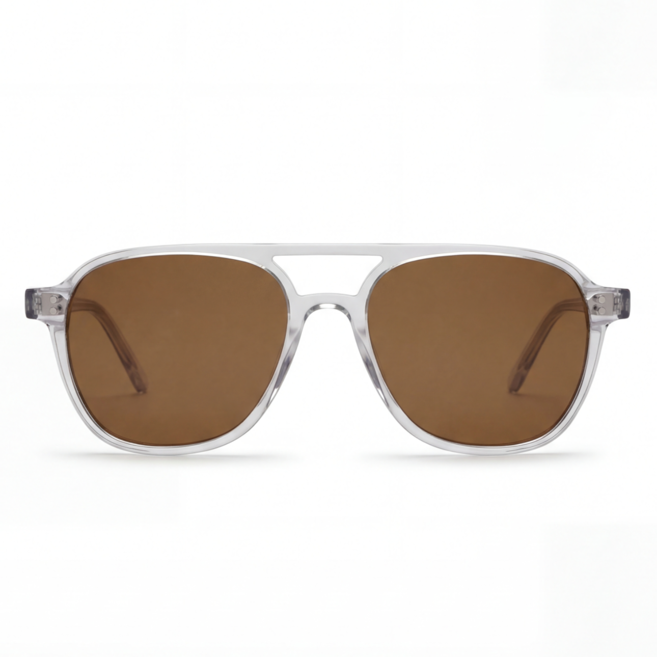 Nomad Clear Brown Sunglasses