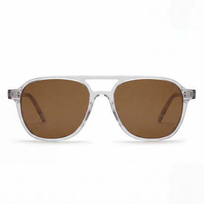 Nomad Clear Brown Sunglasses