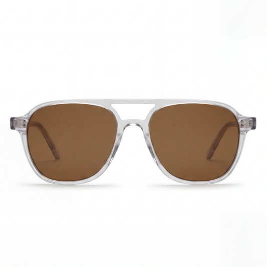 Nomad Clear Brown Sunglasses