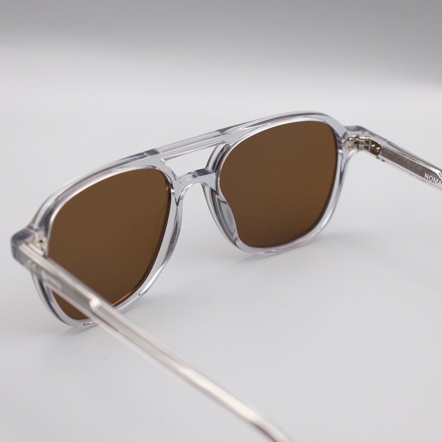 Nomad Clear Brown Sunglasses