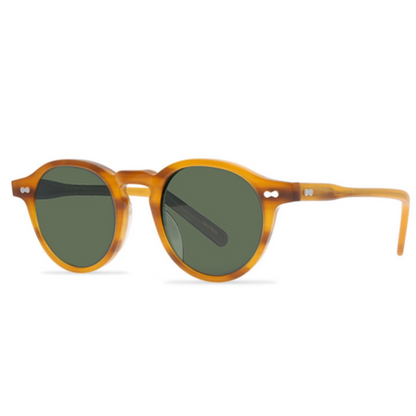 Havana Honey Green Lens Sunglasses