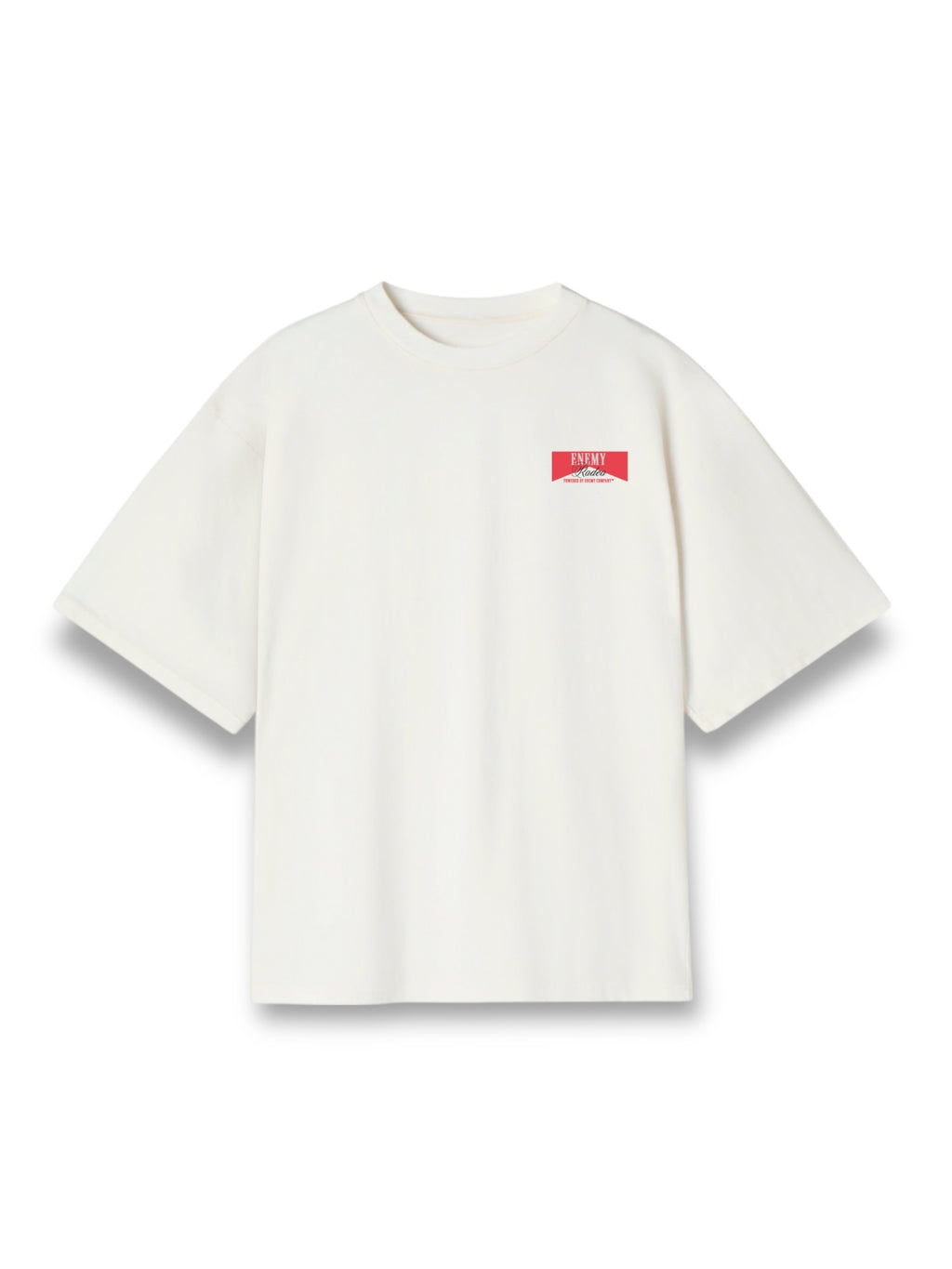 Enemy Red Rodeo White T-shirt