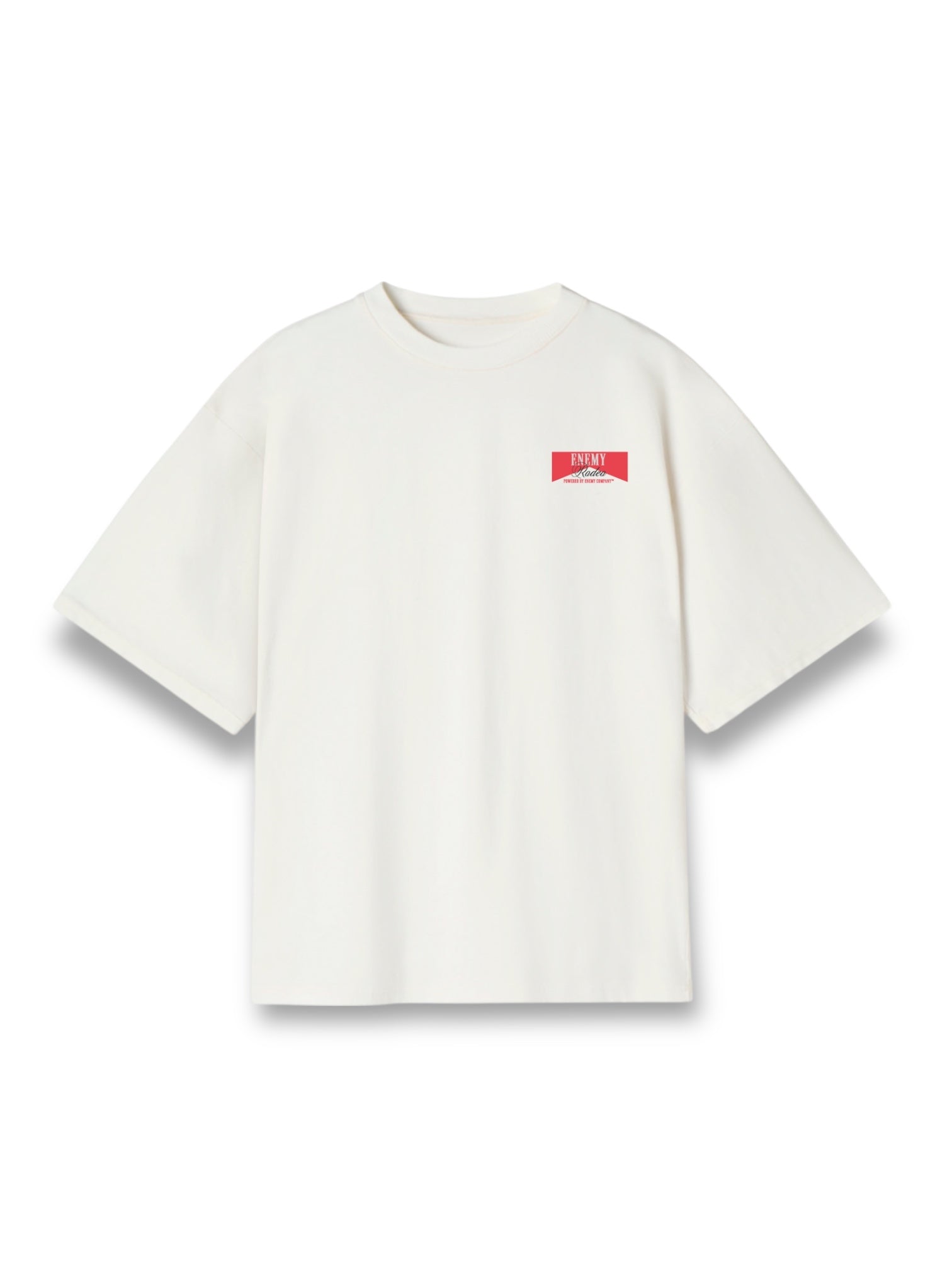 Enemy Red Rodeo White T-shirt