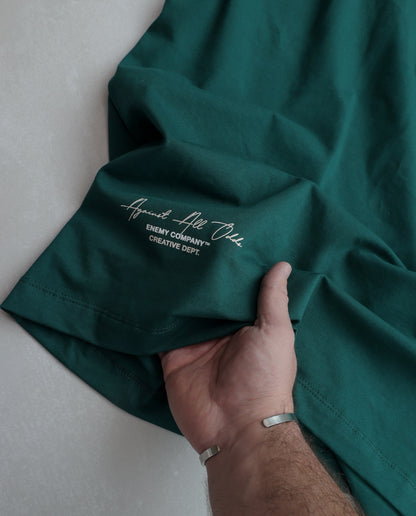 Against All Odds Green T-shirt