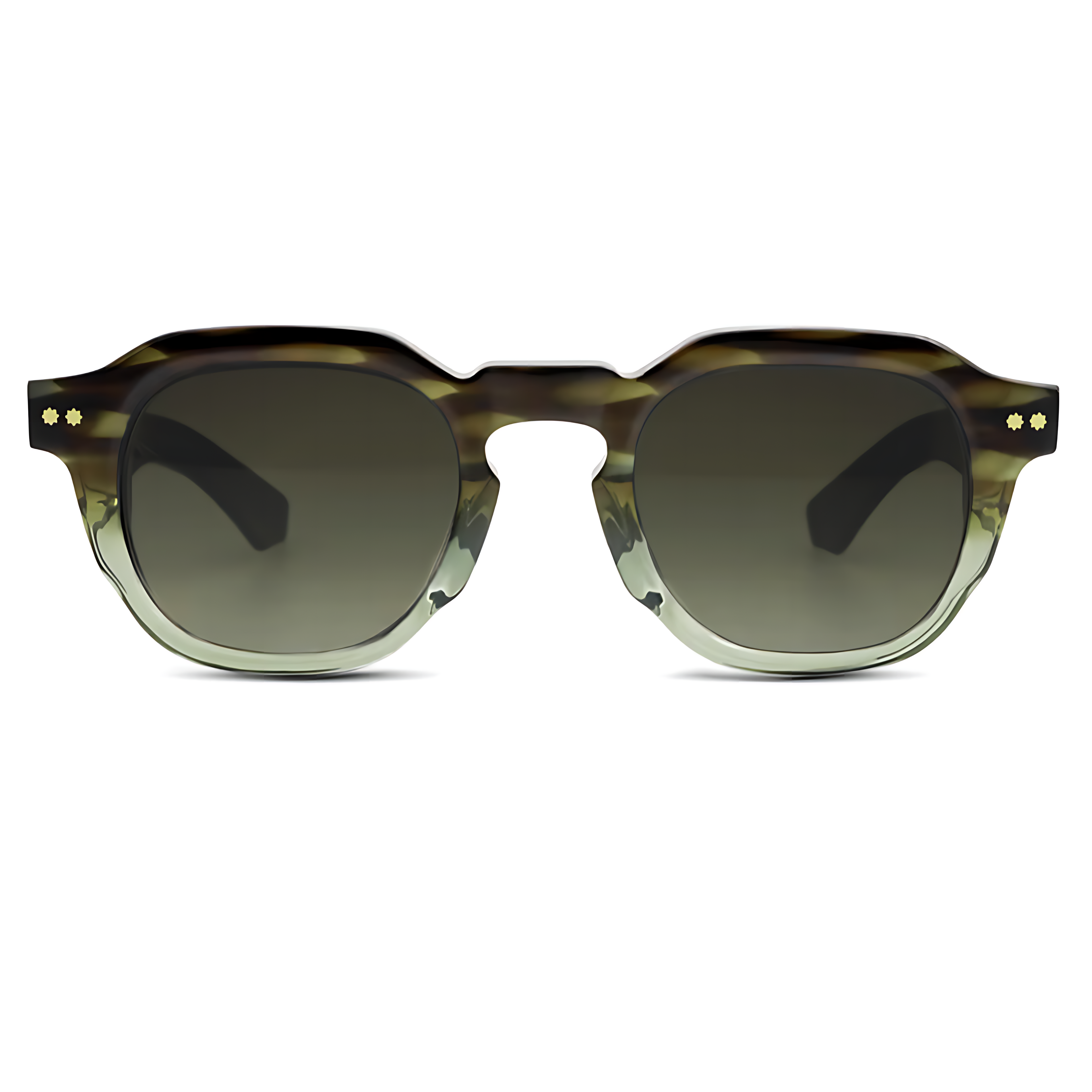 Harlem Green Mix Sunglasses
