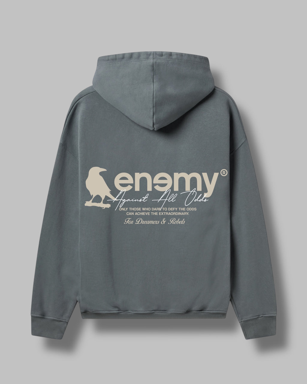 Against All Odds Gray Hoodie