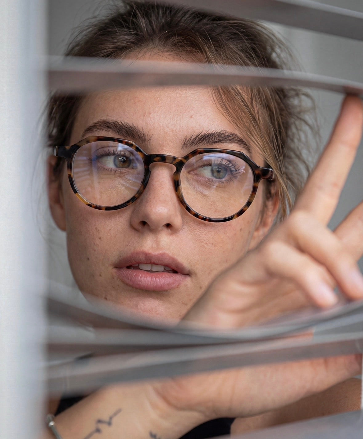 Kairo Tortoise Light Brown Screen Glasses