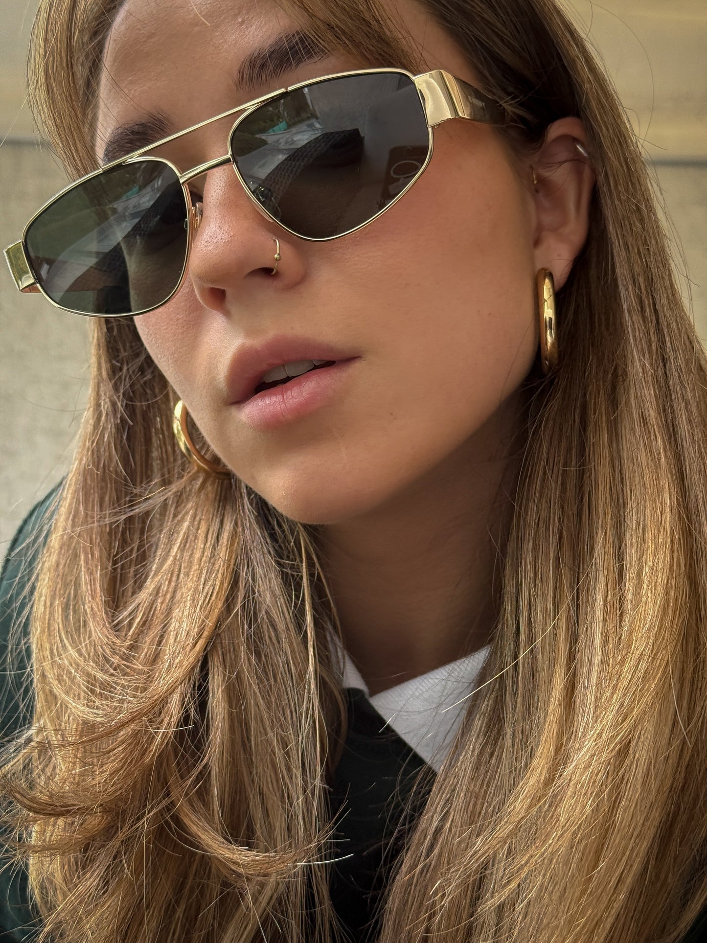 Aura Gold Sunglasses