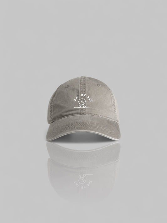 'Day by Day' Faded Gray Dad Cap