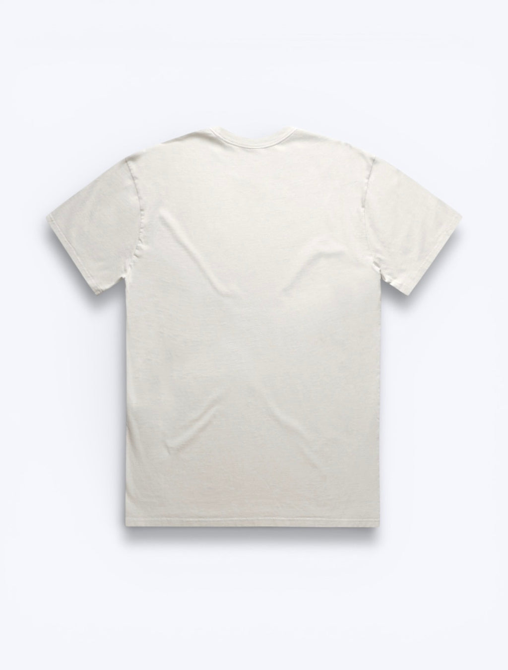 Enemy Faded Blank Ivory T-shirt