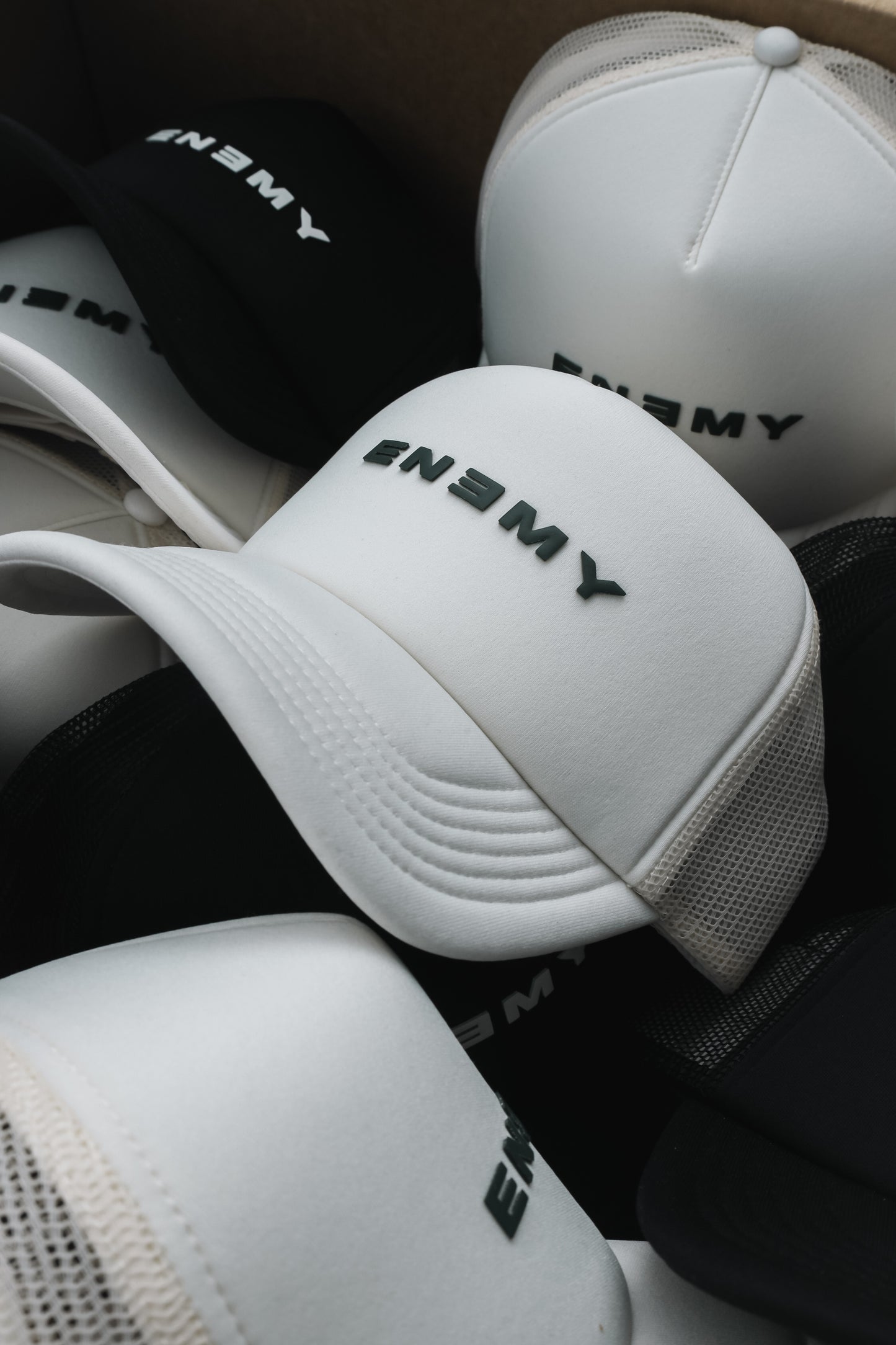 Enemy Foam Trucker White Cap