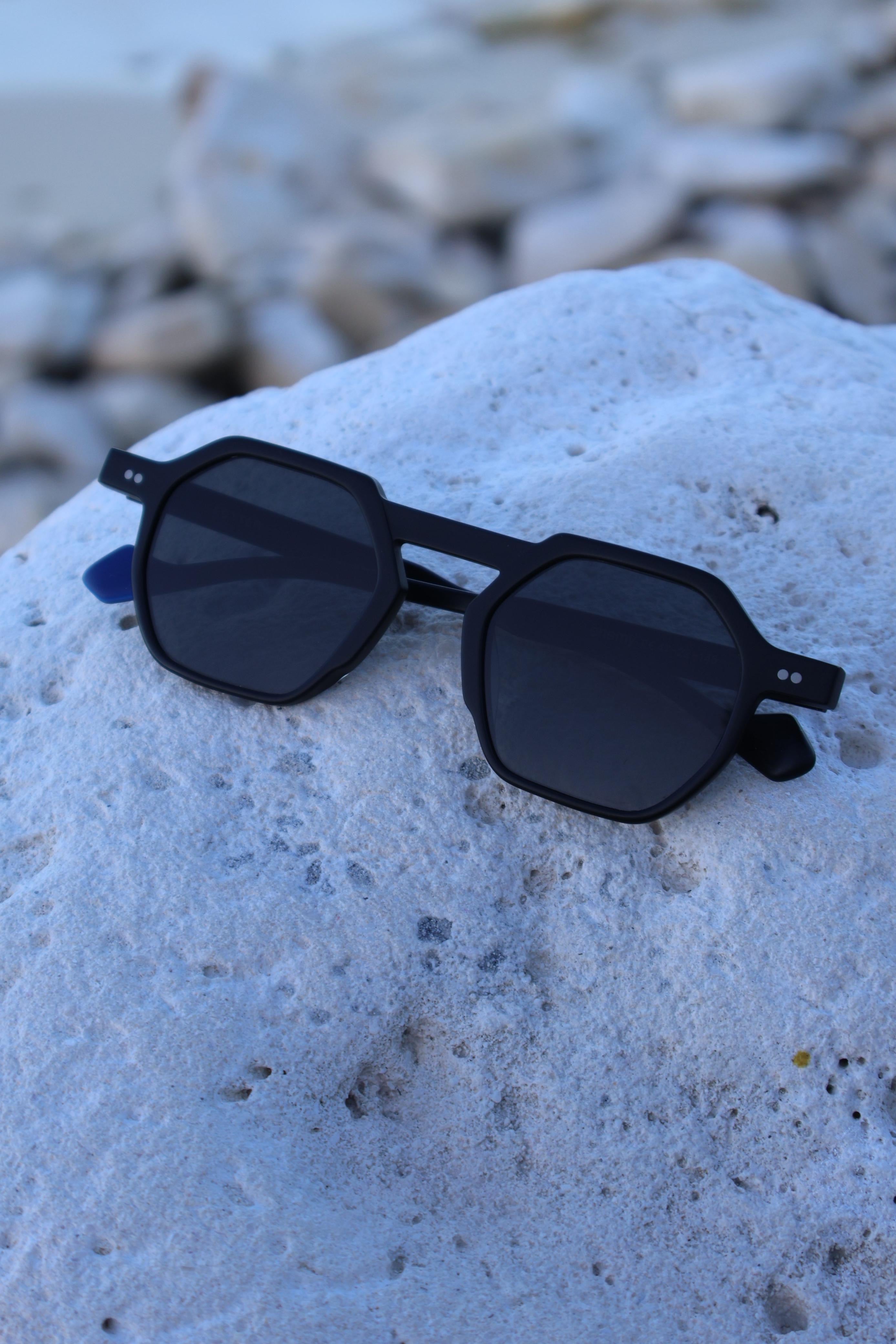 Fotter Matte Black Sunglasses