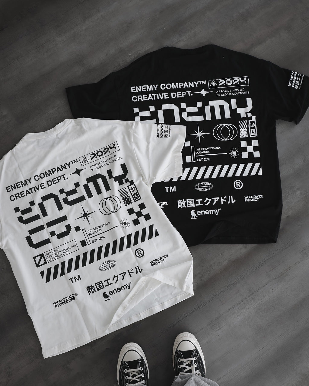 Urban Enemy Black T-shirt
