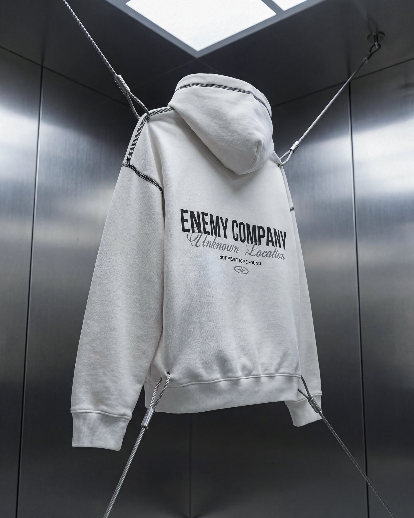 Unknown Location White Hoodie