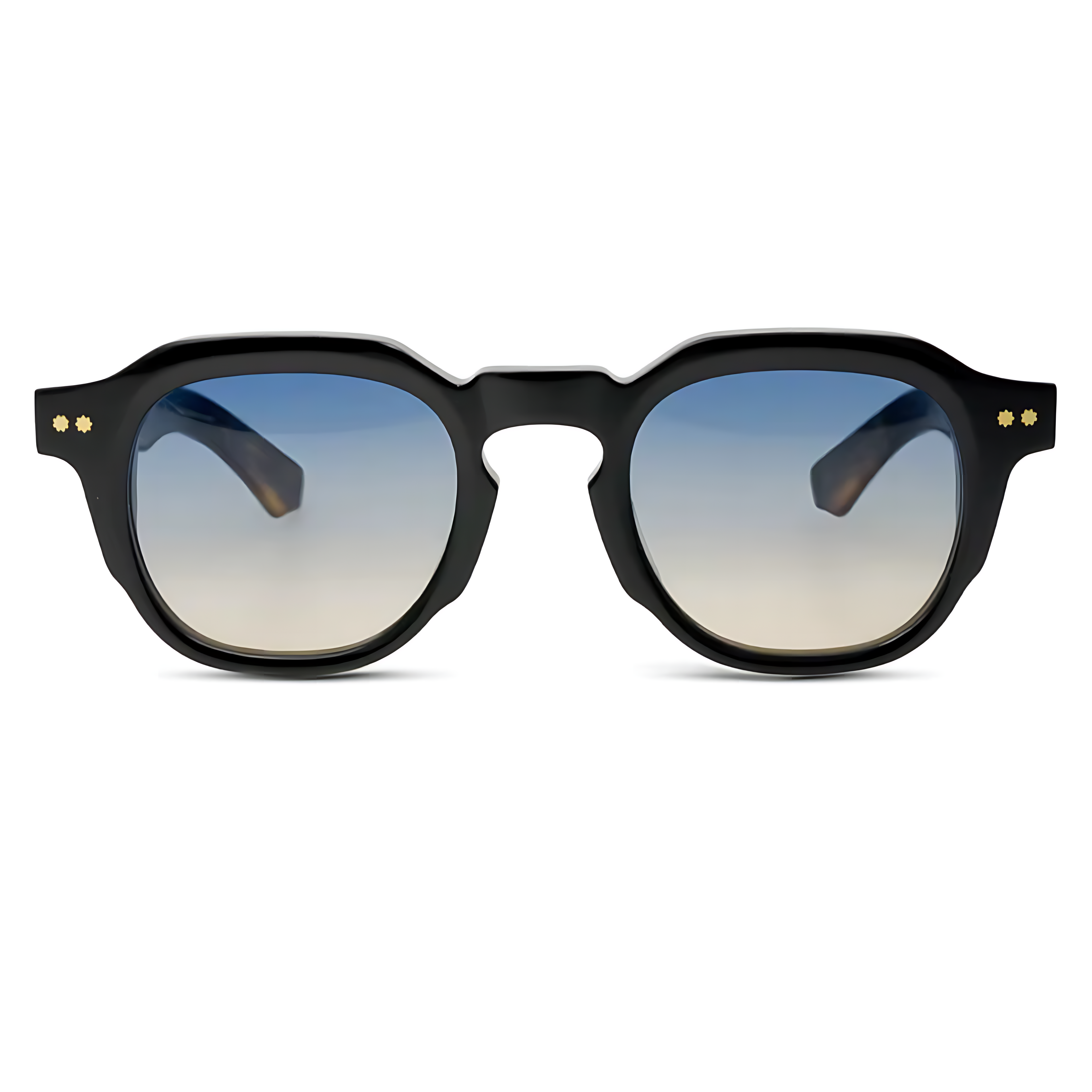 Harlem Black Blue lens Sunglasses