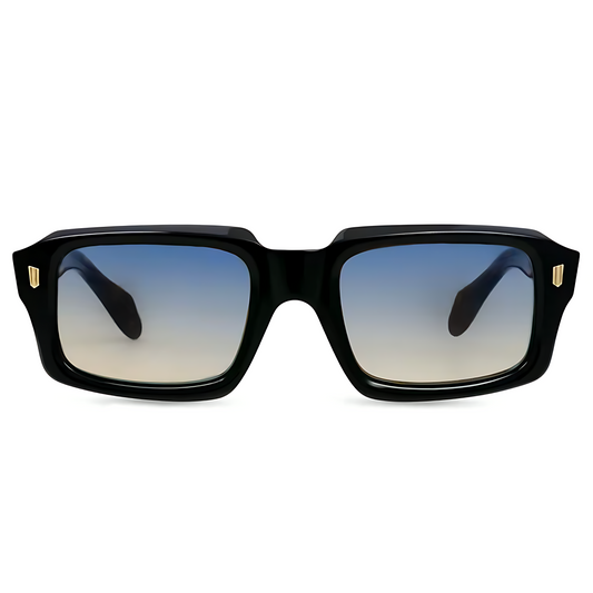 Ashen Black Blue Sunglasses