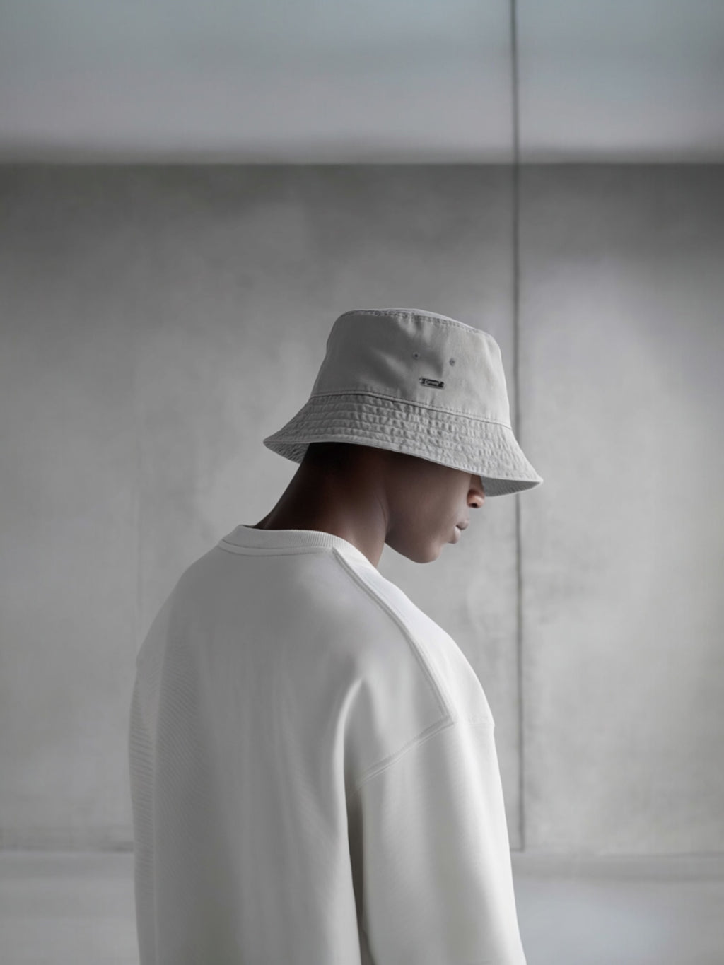 Faded Enemy Grey Bucket Hat
