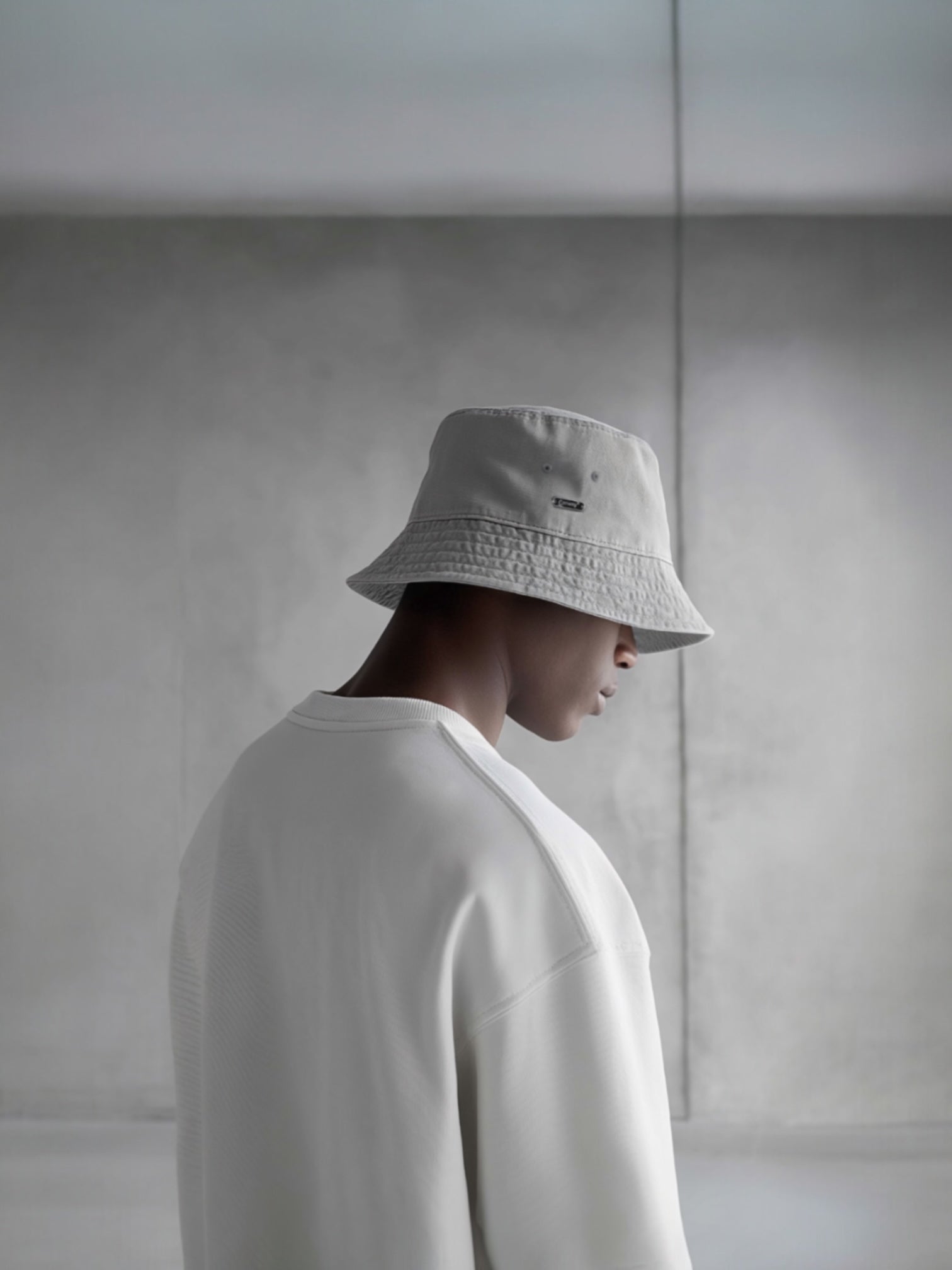 Faded Enemy Grey Bucket Hat