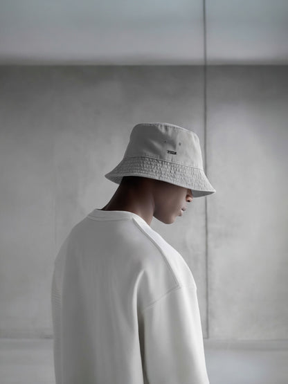Faded Enemy Grey Bucket Hat
