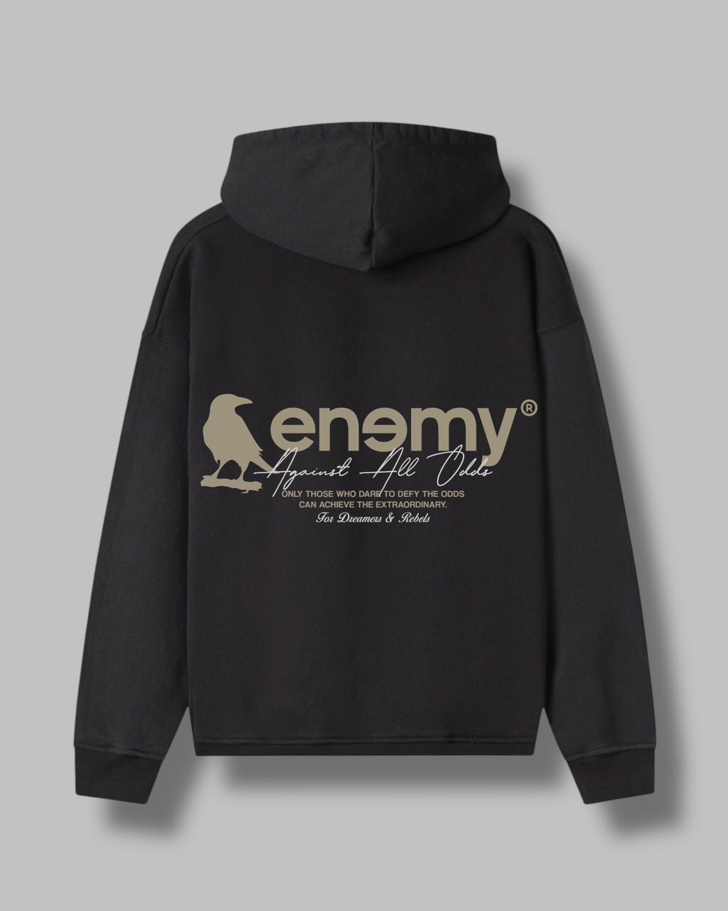 Against All Odds Black Hoodie