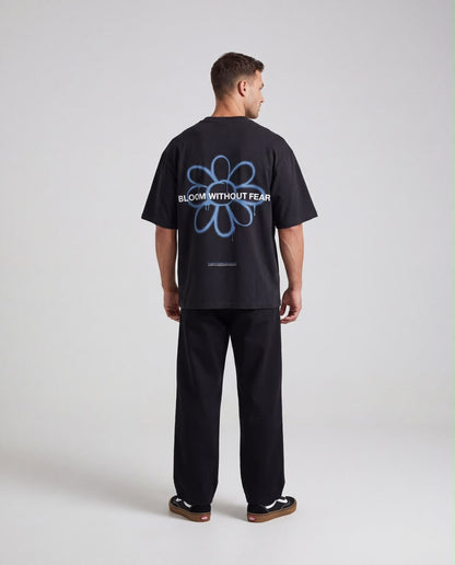 Bloom with out Fear Oversized T-shirt