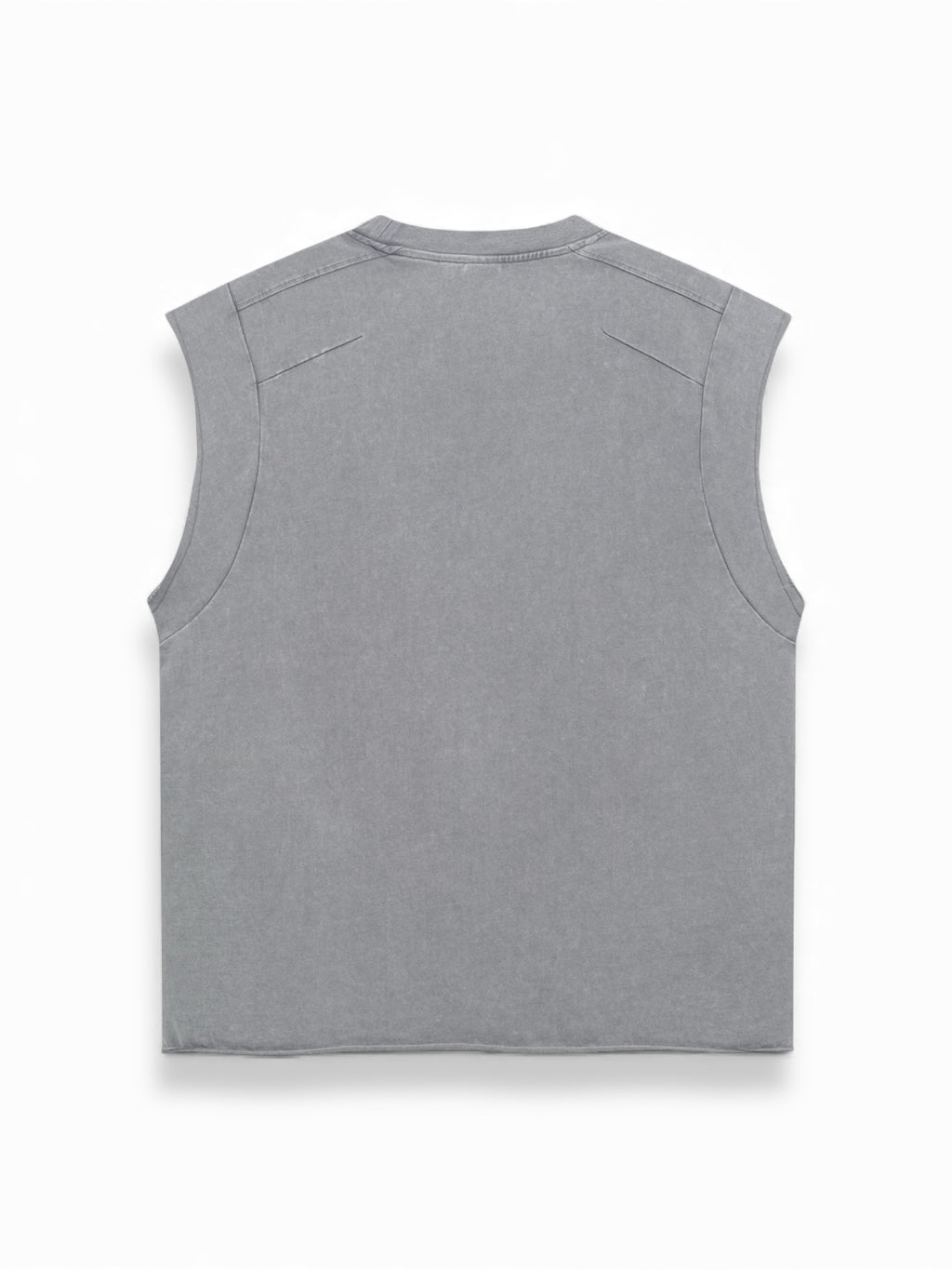 Washed Light Gray Tank