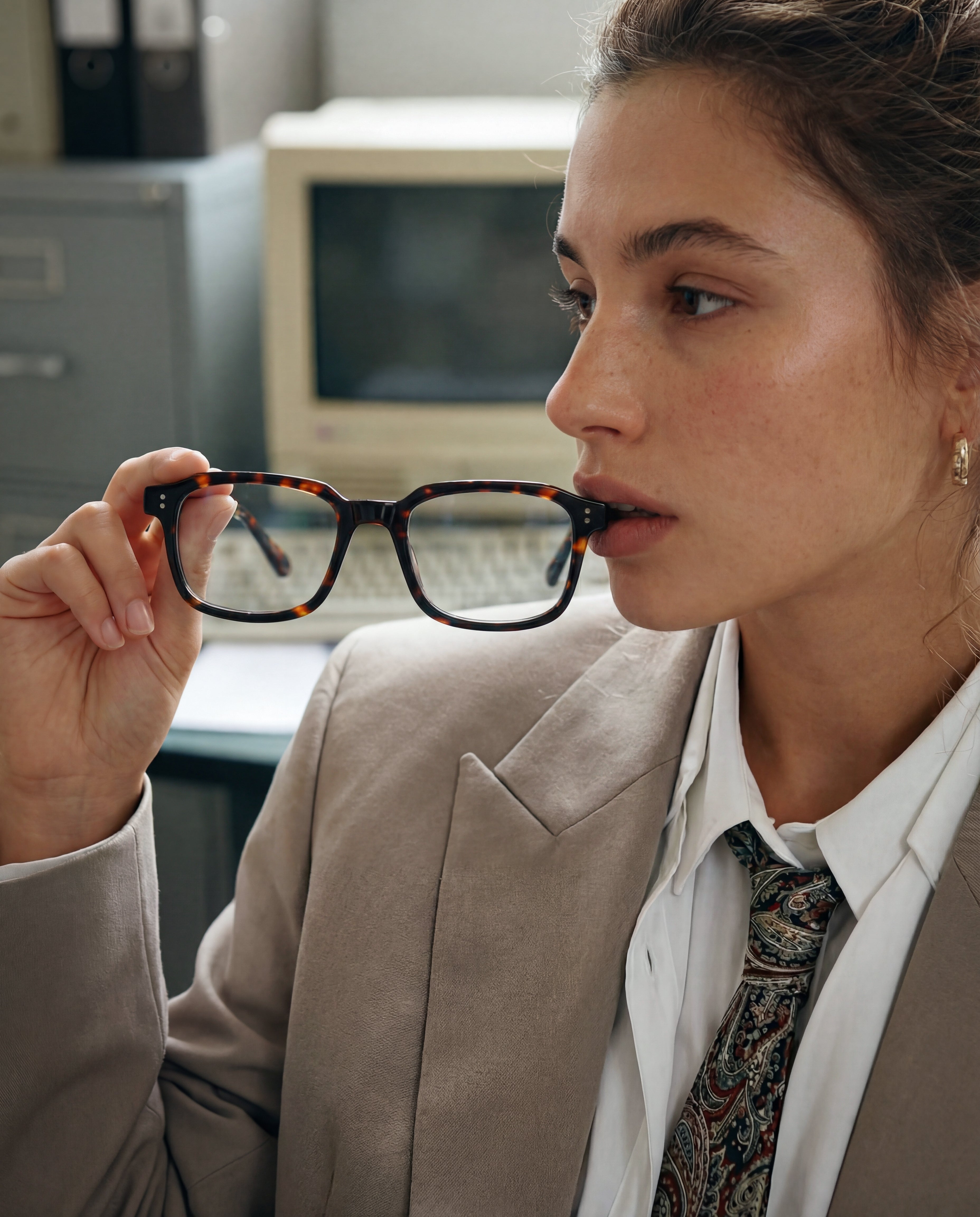 Arvik Dark Tortoise Screen Glasses