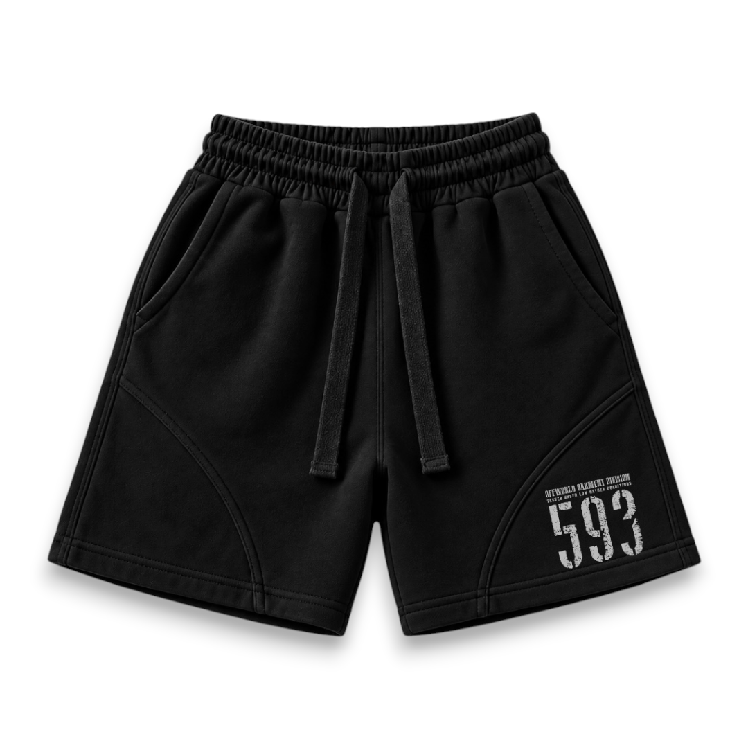 Off World 593 Black Short