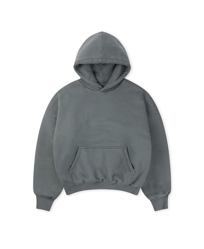 Enemy Washed Gray Hoodie
