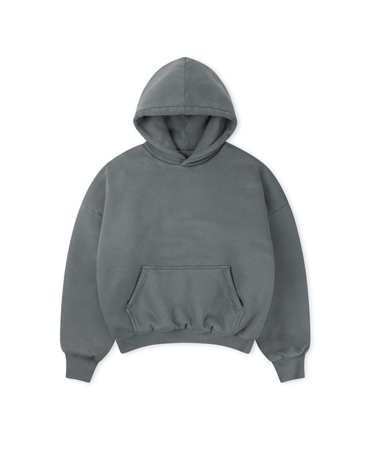 Enemy Washed Gray Hoodie