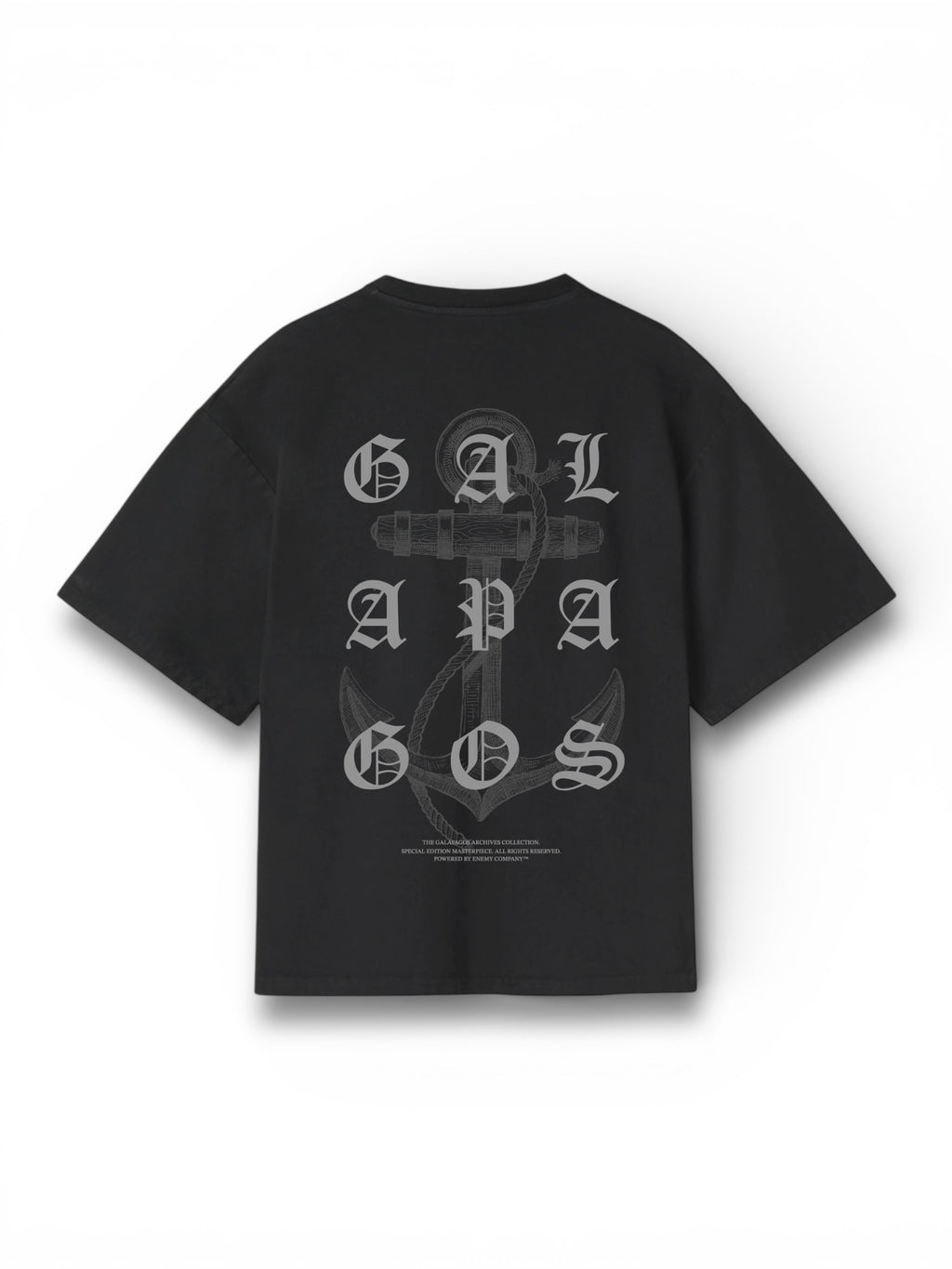 Galapagos Heritage Black Tshirt
