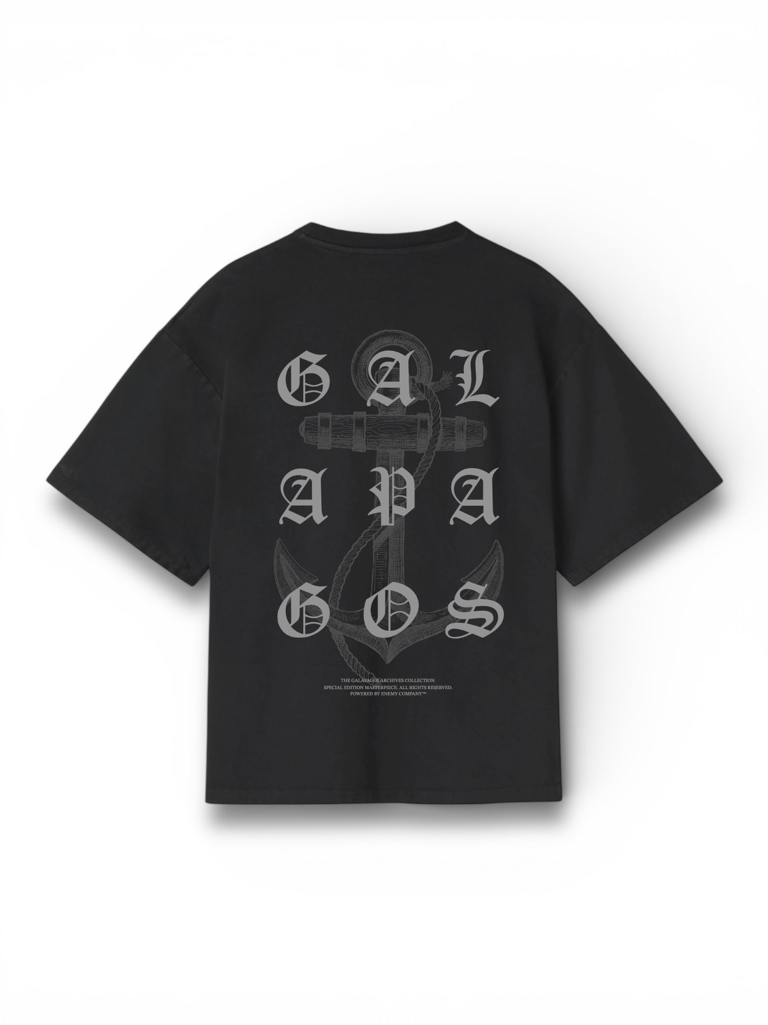 Galapagos Heritage Black Tshirt