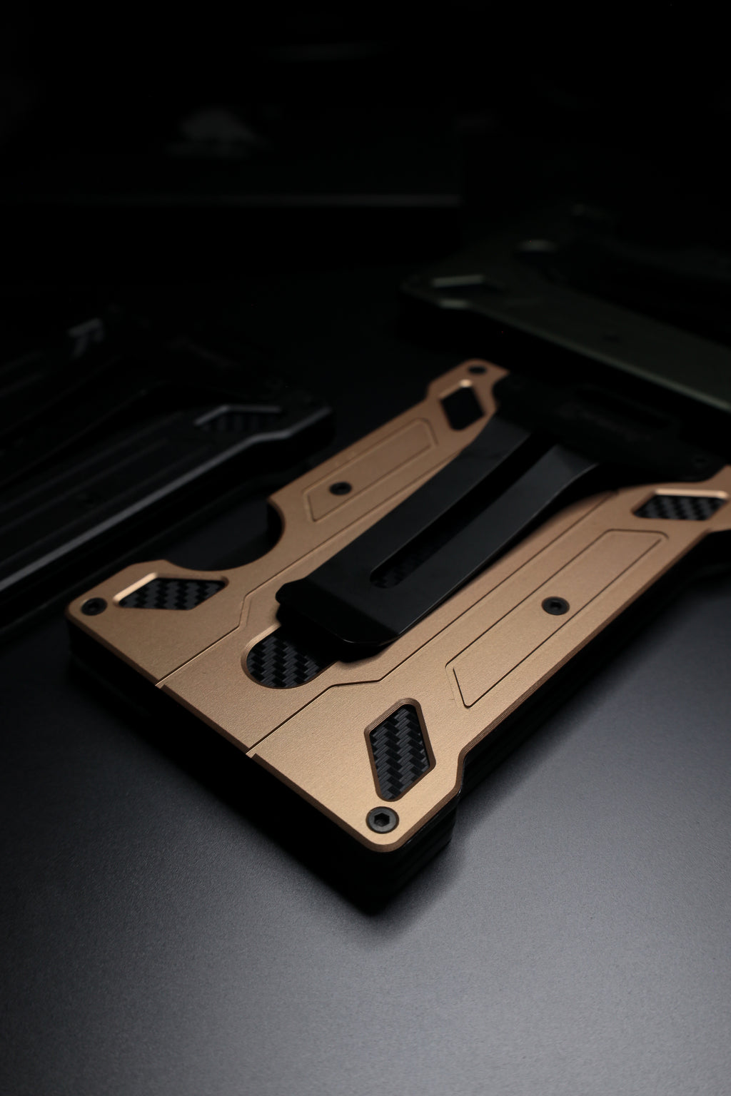 Enemy Champagne Gold Card Holder