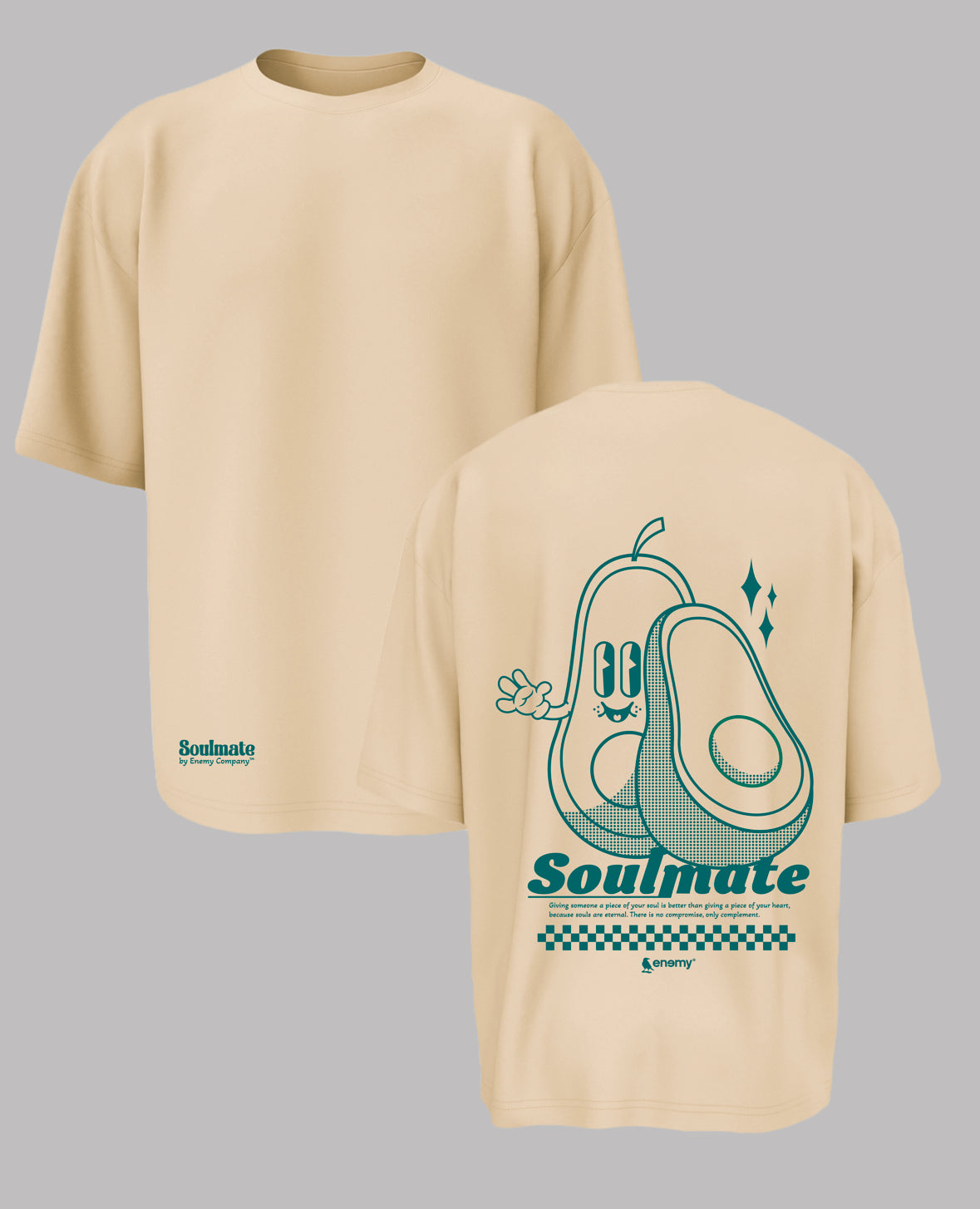 Soulmate Beige T-shirt