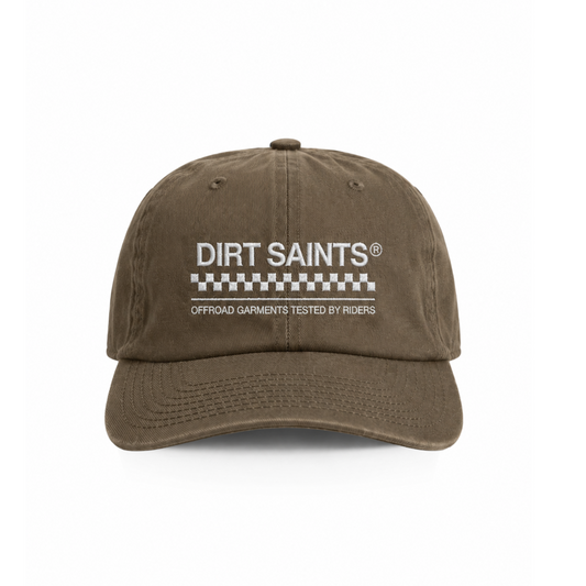 Dirt Saints Unstructured Brown Cap