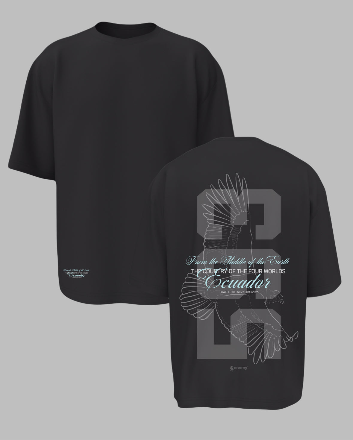 593 2nd edition black T-shirt