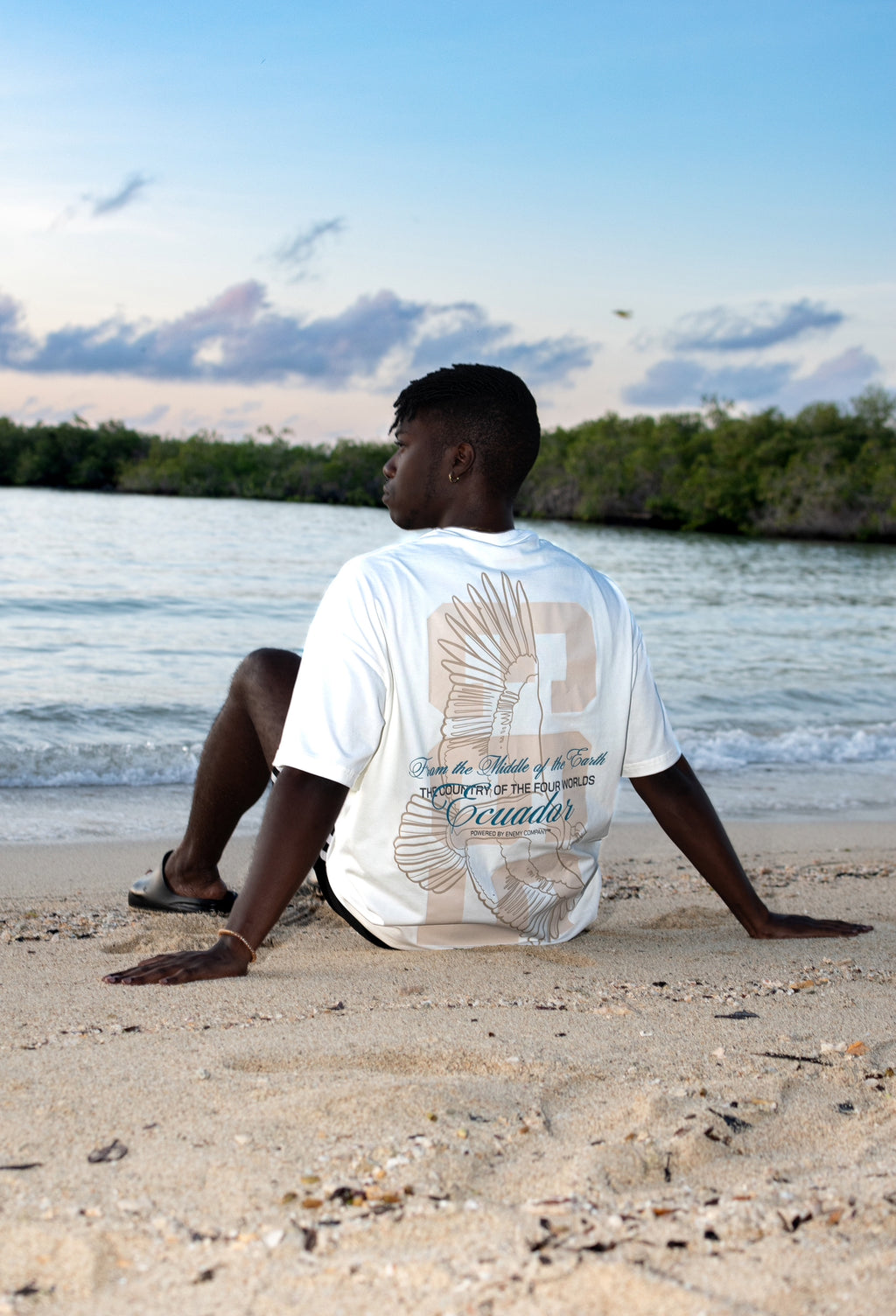 593 2nd edition white T-shirt