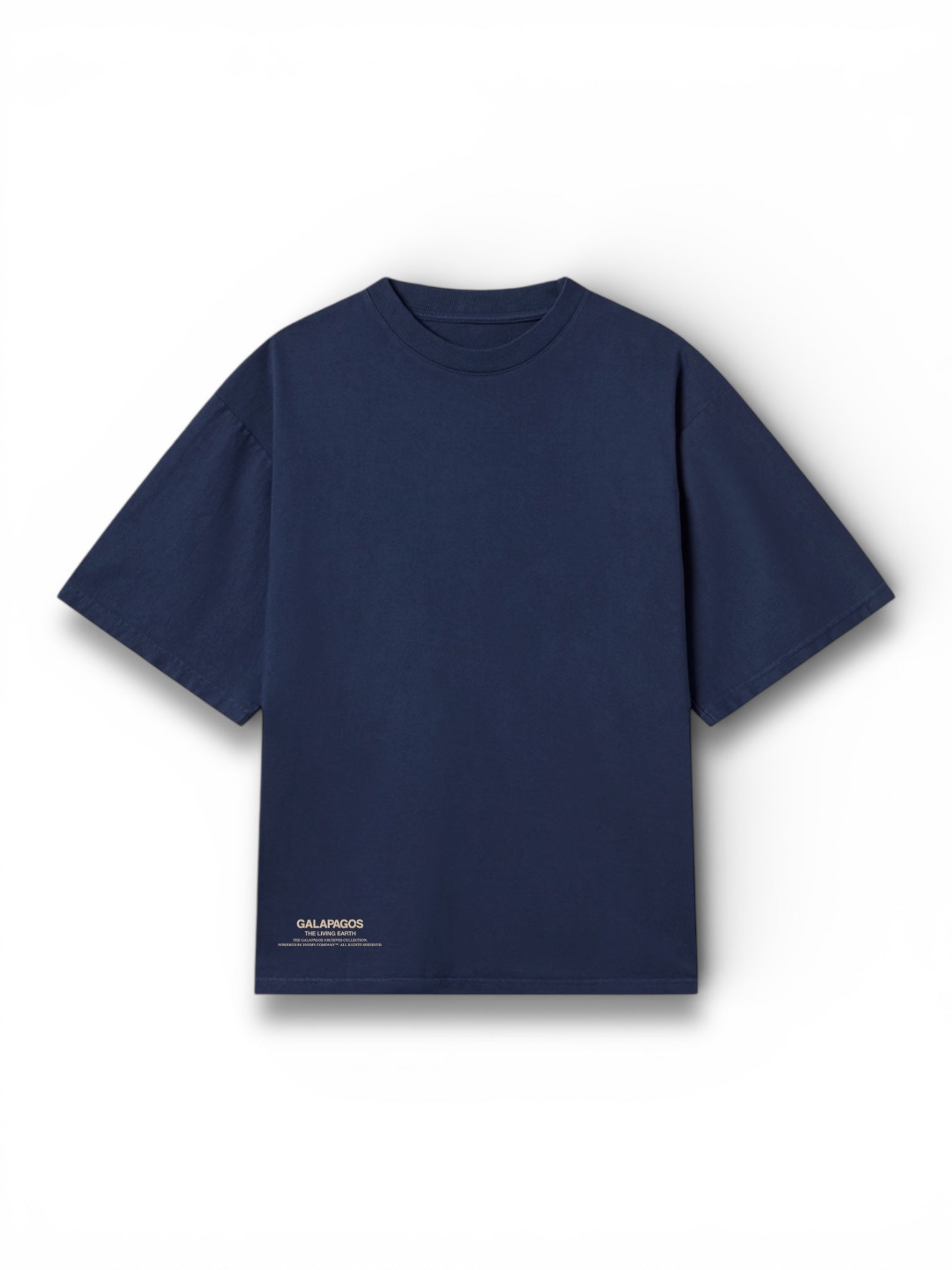 Galapagos Shark Navy Blue Tshirt