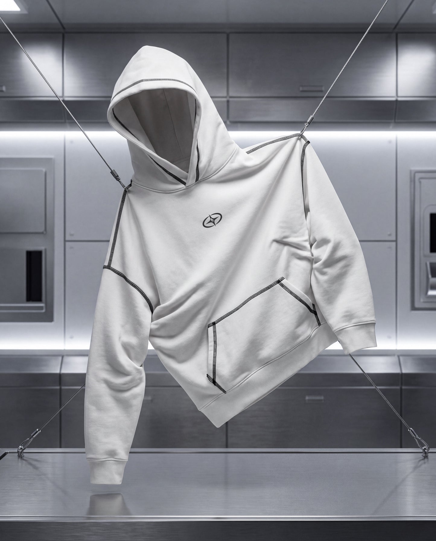Unknown Location White Hoodie