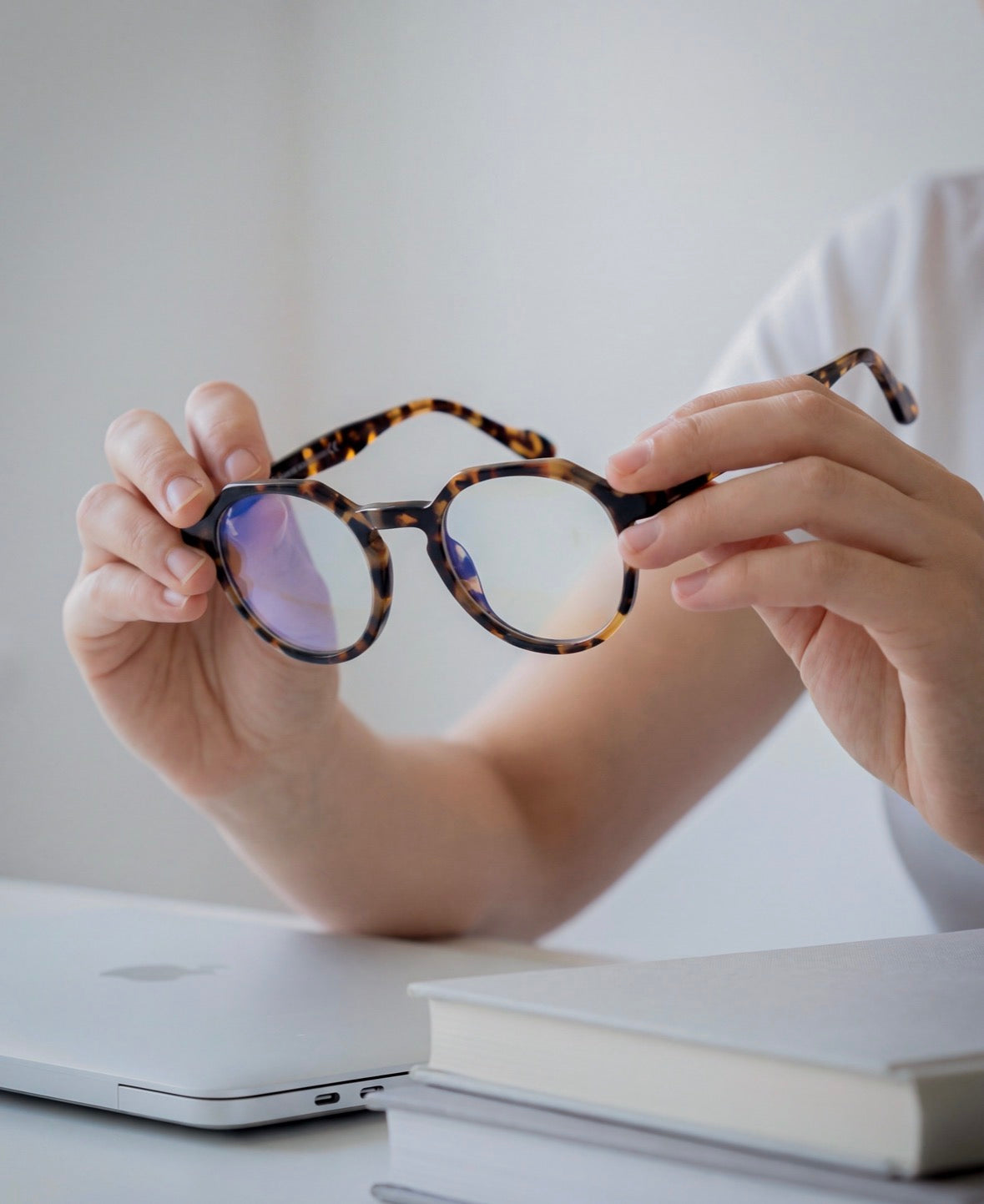 Kairo Tortoise Light Brown Screen Glasses