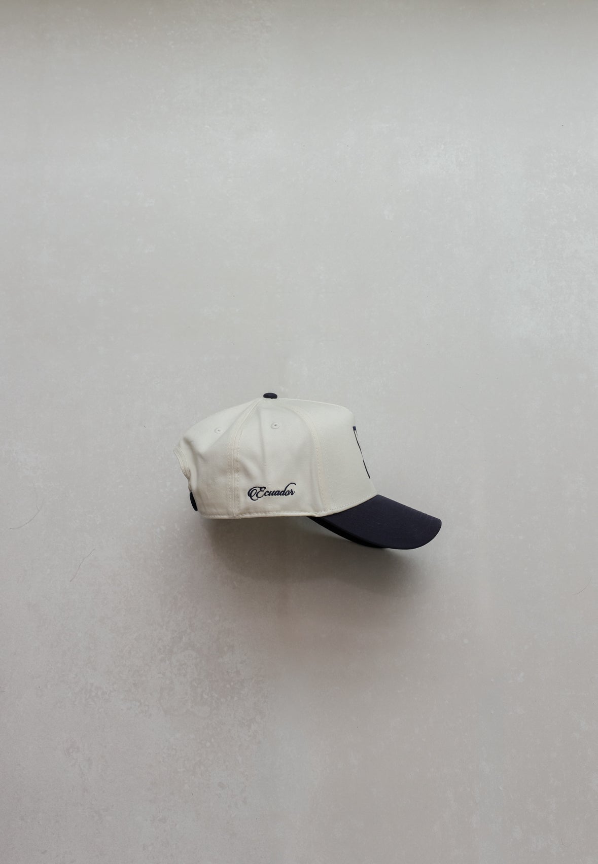 593 Two Tone Black Cap
