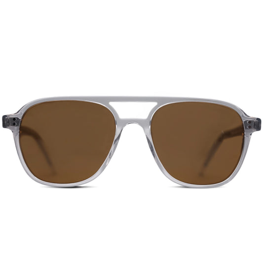 Nomad Clear Brown Sunglasses